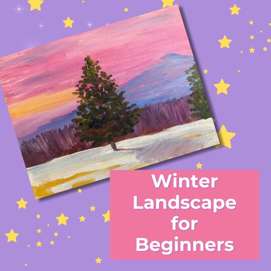 Acrylic Landscape Painting For Beginners
